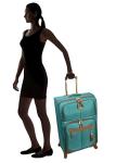 Steve Madden 28" Expandable Softside Spinner Suitcase