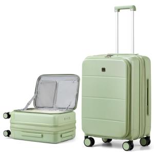 MILADA 24-Inch Expandable Hard Shell Travel Suitcase