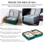 MILADA 24-Inch Expandable Hard Shell Travel Suitcase