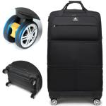 Collapsible 115L Travel Suitcase with Spinner Wheels
