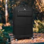 Collapsible 115L Travel Suitcase with Spinner Wheels