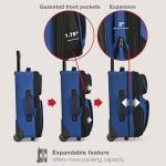 U.S. Traveler Rio Expandable Carry-on Luggage Set