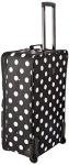 Rockland Vara 3-Piece Expandable Luggage Set, Black