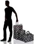 Rockland Vara 3-Piece Expandable Luggage Set, Black