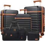 UKEIN 5-Piece Hard Shell Luggage Set