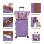 5-Piece Expandable Suitcase Set with Spinner Wheels