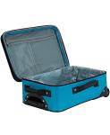 Rockland Journey Expandable 4-Piece Luggage Set, Turquoise