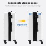 OLIXIS Lightweight Hardside Luggage Set with Wheels