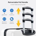 OLIXIS Lightweight Hardside Luggage Set with Wheels