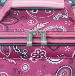 Rockland Expandable Softside Luggage Set - Pink Bandana