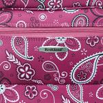 Rockland Expandable Softside Luggage Set - Pink Bandana