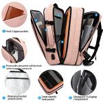 BANGE 35L Travel Backpack with USB Charging Port