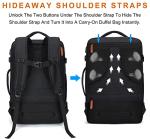 Extra Large 40L Flight Approved Carry-On Backpack