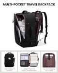 LOVEVOOK 40L Travel Carry-On Backpack with Packing Cubes