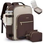 LOVEVOOK 40L Airline Approved Travel Backpack with Packing Cubes