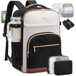 LOVEVOOK 40L Waterproof Travel Backpack with Packing Cubes