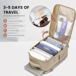 LOVEVOOK Travel Backpack for Women Men, 40L Carry On Backpack with 3 Packing Cubes,TSA Personal Item Travel Bag Airline Approved, Water Resistant Weekender Overnight Luggage Daypack