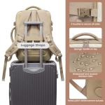 LOVEVOOK Travel Backpack for Women Men, 40L Carry On Backpack with 3 Packing Cubes,TSA Personal Item Travel Bag Airline Approved, Water Resistant Weekender Overnight Luggage Daypack