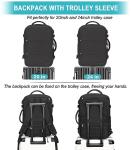 42L Airline Approved Waterproof Carry On Backpack