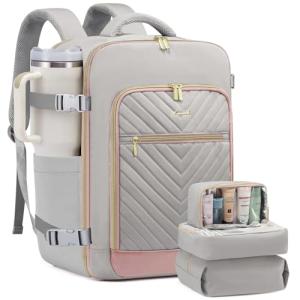 LOVEVOOK 40L Travel Backpack with Packing Cubes