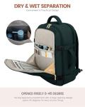 LOVEVOOK 40L Carry On Travel Backpack for Airplanes