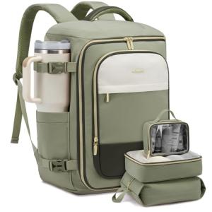 LOVEVOOK 40L Women's Travel Backpack with Packing Cubes