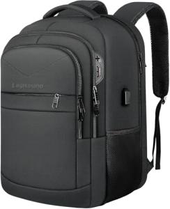 Large TSA-Friendly Travel Backpack with USB Port