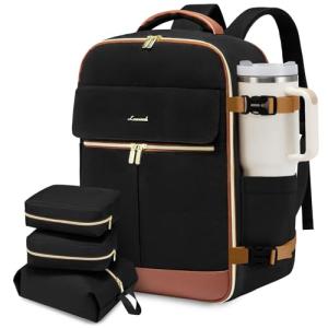 LOVEVOOK 40L Travel Backpack with Packing Cubes