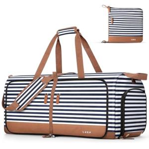Lekesky Women’s Foldable 100L Travel Duffle Bag