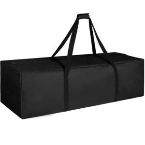 60" Water-Resistant Sports Duffle Bag - Black