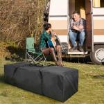 60" Water-Resistant Sports Duffle Bag - Black