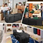 60" Water-Resistant Sports Duffle Bag - Black