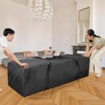 60" Water-Resistant Sports Duffle Bag - Black