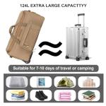 Large Tactical Wheeled Deployment Duffel Bag (Tan)