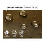 Large Tactical Wheeled Deployment Duffel Bag (Tan)