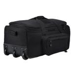 Tactical Rolling Duffel Bag for Camping - Black