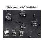 Tactical Rolling Duffel Bag for Camping - Black