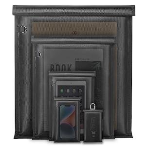 Yaokvide 5-Pack Large Faraday Bags for Security