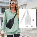 INICAT Anti-Theft Faux Leather Crossbody Sling Bag