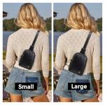 INICAT Anti-Theft Women's Sling Bag - Black