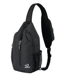 WATERFLY RFID Crossbody Sling Backpack for Travel
