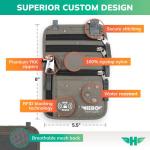 HERO RFID Blocking Neck Wallet and Travel Pouch