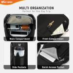 SKYSPER RFID Sling Crossbody Backpack - Black