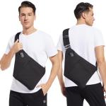 VADOO Anti-Theft Lightweight Sling Bag - Black