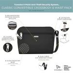 Travelon Anti-Theft Convertible Crossbody and Waist Pack