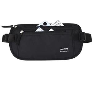DAITET RFID Money Belt and Passport Holder