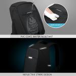 Oscaurt Anti-Theft Waterproof Laptop Backpack with USB Port