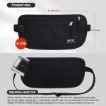 DAITET RFID Money Belt and Passport Holder