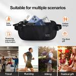 DAITET RFID Money Belt and Passport Holder