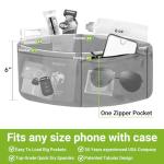 StashBandz Travel Money Belt with Secure Pockets